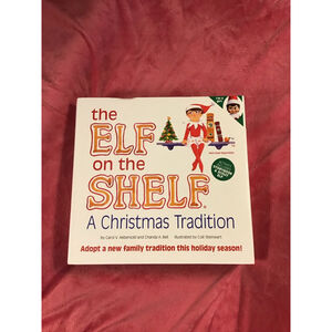 Girl Elf on the Shelf Holiday Decor Set White Red